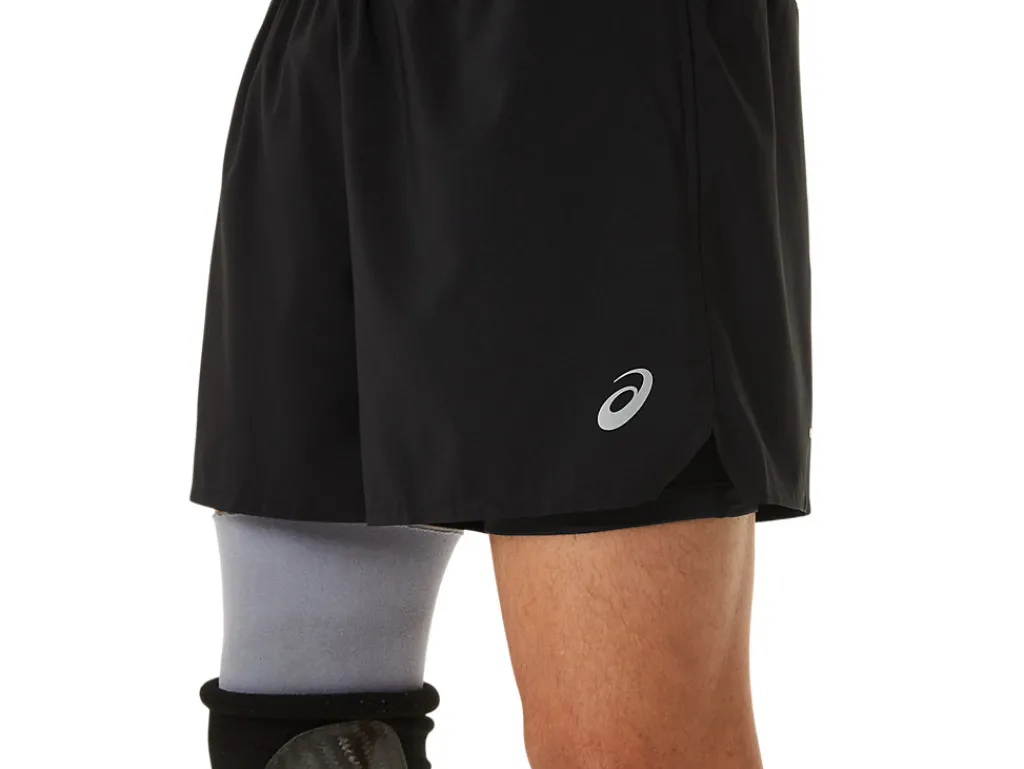 road_n_in_short_3-5.webp ASICS Kleding | Hardlopen>ROAD 2-N-1 5IN SHORT Performance Black