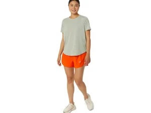 ASICS Kleding | Hardlopen>ROAD SS TOP Olive Grey