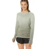 ASICS Kleding | Hardlopen>SEAMLESS LS TOP Mantle Green/Olive Grey