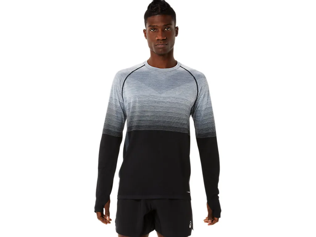seamless_ls_top_0-4.webp ASICS Kleding | Hardlopen>SEAMLESS LS TOP Performance Black/Carrier Grey