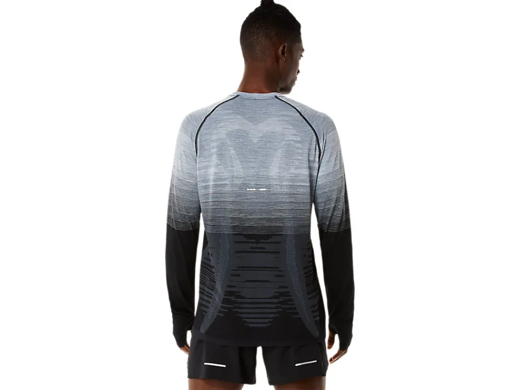 seamless_ls_top_1-4.webp ASICS Kleding | Hardlopen>SEAMLESS LS TOP Performance Black/Carrier Grey
