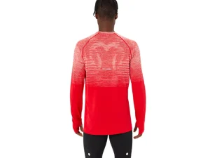 ASICS Kleding | Hardlopen>SEAMLESS LS TOP Classic Red