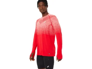 ASICS Kleding | Hardlopen>SEAMLESS LS TOP Classic Red