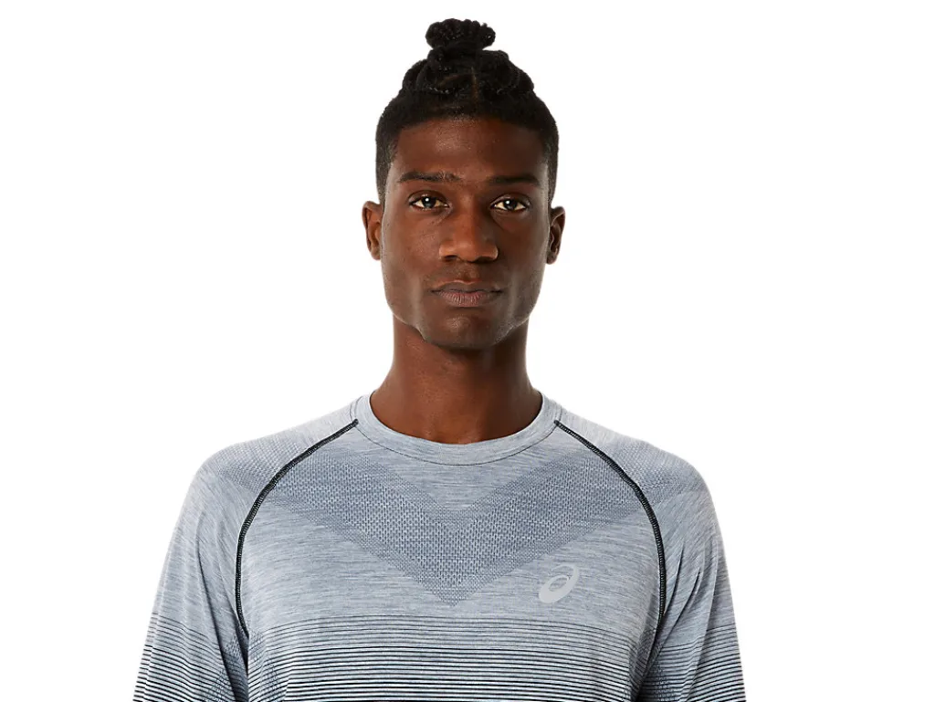 seamless_ls_top_3-4.webp ASICS Kleding | Hardlopen>SEAMLESS LS TOP Performance Black/Carrier Grey