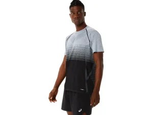 ASICS Kleding | Hardlopen>SEAMLESS SS TOP Performance Black/Carrier Grey