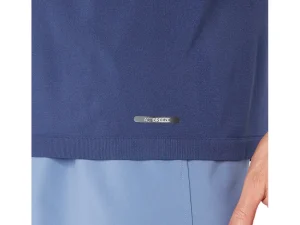 ASICS Kleding | Hardlopen>SEAMLESS SS TOP Denim Blue/Thunder Blue