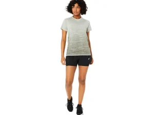 ASICS Kleding | Hardlopen>SEAMLESS SS TOP Mantle Green/Olive Grey