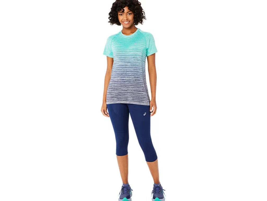 seamless_ss_top_5-3.webp ASICS Kleding | Hardlopen>SEAMLESS SS TOP Aurora Green/Blue Expanse