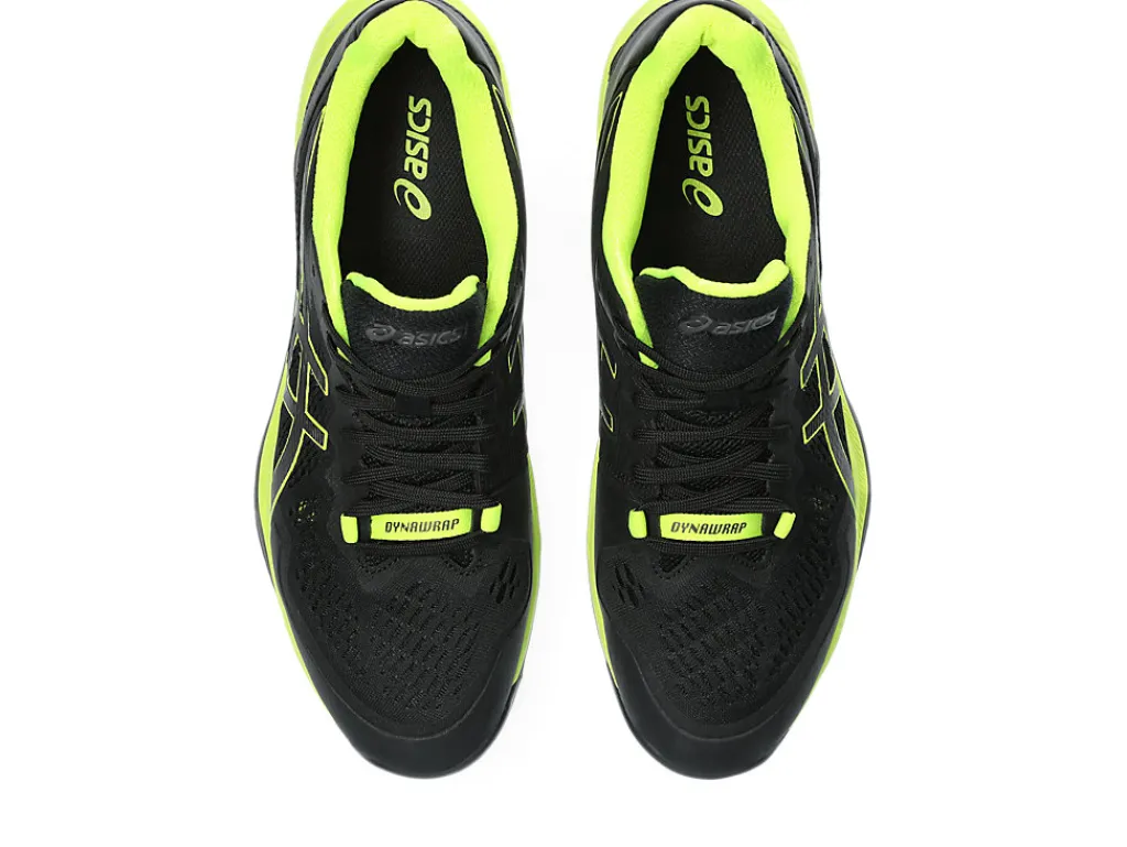 sky_elite_ff__5-3.webp ASICS Netbal | Squash & badminton>SKY ELITE FF 2 Black/Safety Yellow