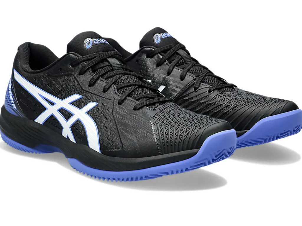 solution_swift_ff_clay_1-1.webp ASICS Tennisschoenen | Tennis>SOLUTION SWIFT FF CLAY Black/Sapphire