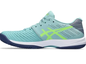 ASICS Padel | Padel>SOLUTION SWIFT FF PADEL Teal Tint/Electric Lime