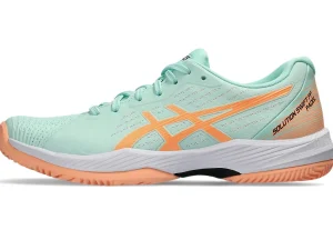 ASICS Padel | Padel>SOLUTION SWIFT FF PADEL Mint Tint/Bright Sunstone