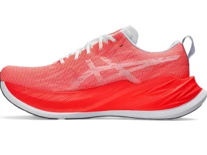 ASICS Run faster | Hardloopschoenen>SUPERBLAST White/Sunrise Red