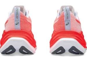 ASICS Run faster | Hardloopschoenen>SUPERBLAST White/Sunrise Red
