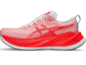 ASICS Run faster | Hardloopschoenen>SUPERBLAST White/Sunrise Red