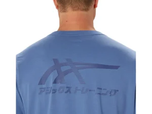 ASICS Shirts met lange mouwen | Bovenkleding>TIGER LS TOP Denim Blue/Thunder Blue