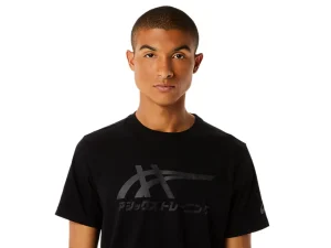 ASICS Shirts met korte mouwen | Bovenkleding>TIGER SS TEE Performance Black/Graphite Grey