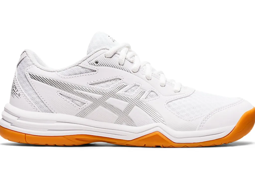 upcourt__0-2.webp ASICS Squash & badminton | Handbal>UPCOURT 5 White/Pure Silver