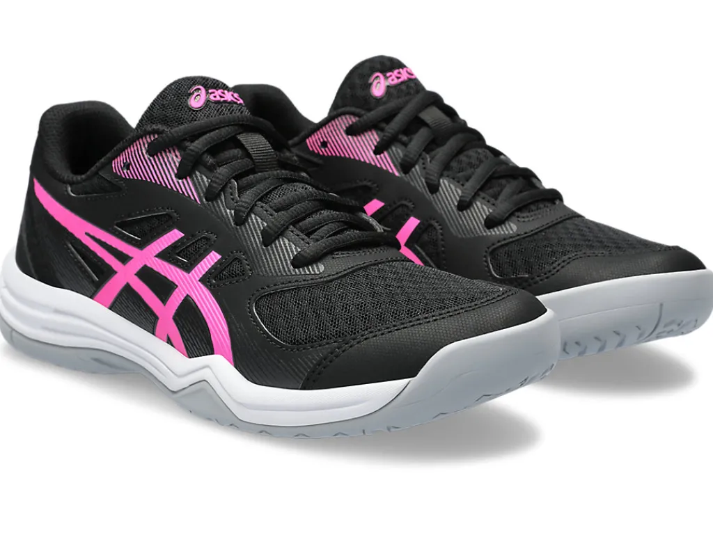 upcourt__1-3.webp ASICS Netbal | Squash & badminton>UPCOURT 5 Black/Hot Pink