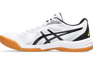 ASICS Netbal | Squash & badminton>UPCOURT 5 White/Safety Yellow