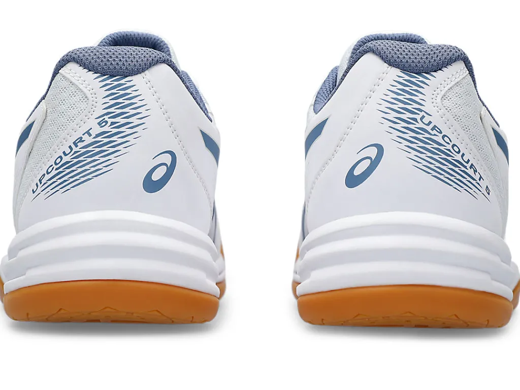 upcourt__4.webp ASICS Squash & badminton | Handbal>UPCOURT 5 White/Denim Blue