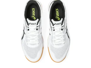 ASICS Netbal | Squash & badminton>UPCOURT 5 White/Safety Yellow