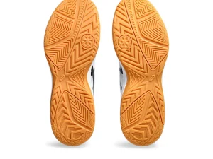 ASICS Netbal | Squash & badminton>UPCOURT 5 White/Safety Yellow