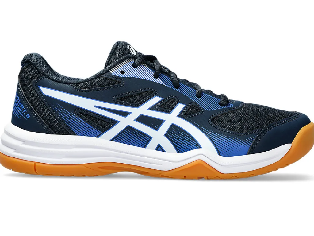 upcourt__gs_0-3.webp ASICS Netbal | Squash & badminton>UPCOURT 5 GS French Blue/White