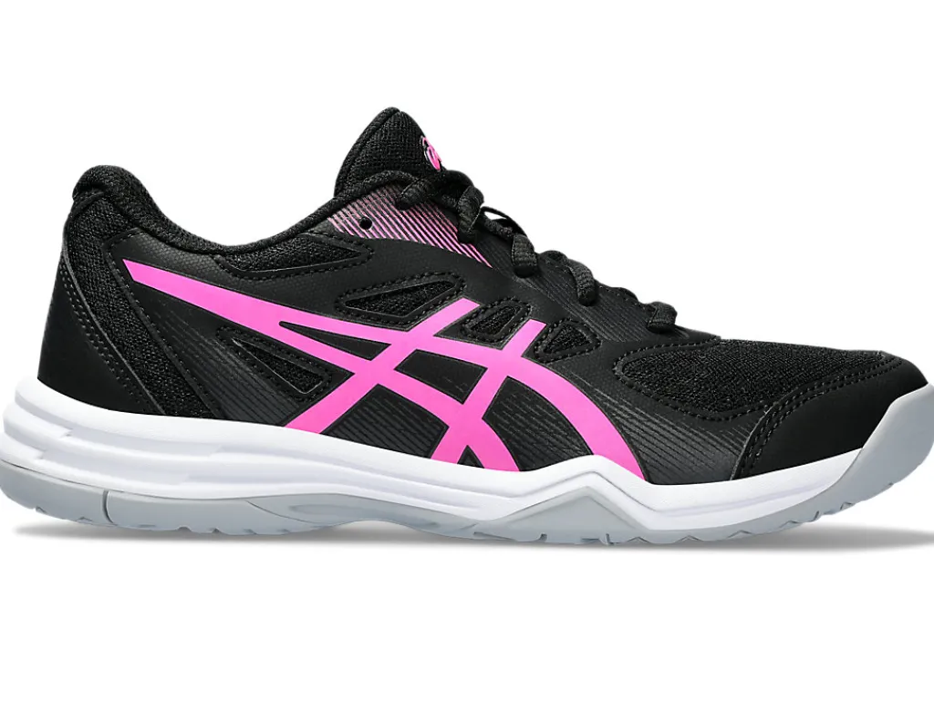 upcourt__gs_0-4.webp ASICS Netbal | Squash & badminton>UPCOURT 5 GS Black/Hot Pink