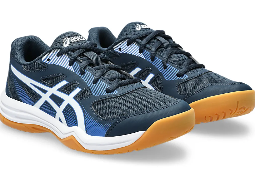 upcourt__gs_1-3.webp ASICS Netbal | Squash & badminton>UPCOURT 5 GS French Blue/White