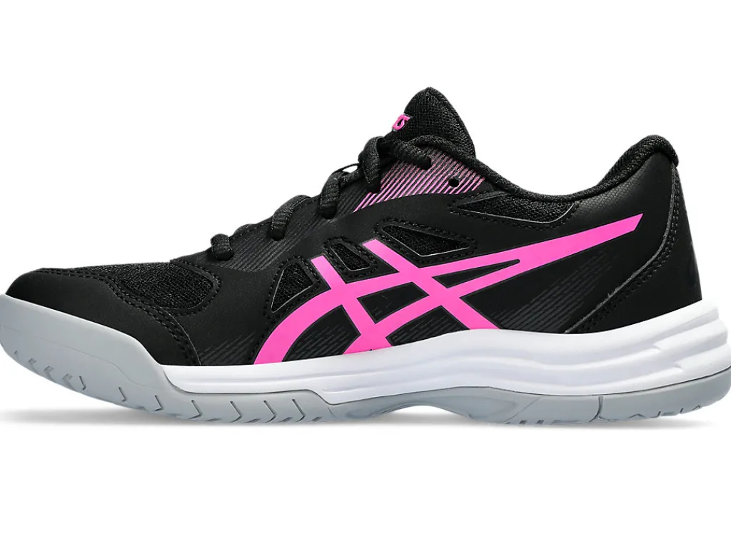 upcourt__gs_3-4.webp ASICS Netbal | Squash & badminton>UPCOURT 5 GS Black/Hot Pink
