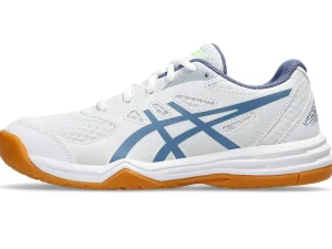 ASICS Squash & badminton | Handbal>UPCOURT 5 GS White/Denim Blue